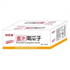 哼得利卤汁南瓜子5kgx2袋