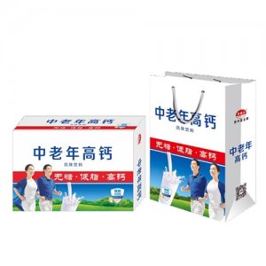 洋美人中老年高钙风味饮料