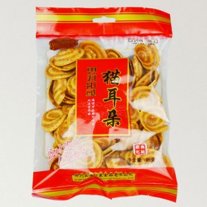 云海印象休闲膨化食品猫耳朵195g