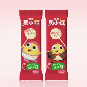 喔喔黄小槑棒棒糖（草莓）