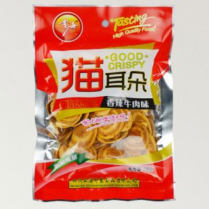 云海休闲食品猫耳朵48g