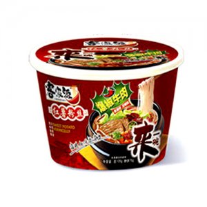 客家源方便粉丝（爆椒牛肉）