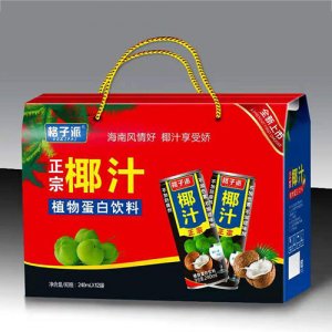 格子派正宗椰汁饮料240mlx12罐