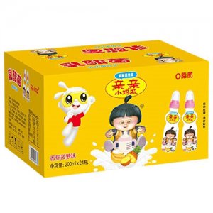 亲亲小奶瓶乳酸菌香蕉菠萝味200mlx24