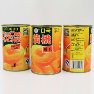砀山黄桃罐头