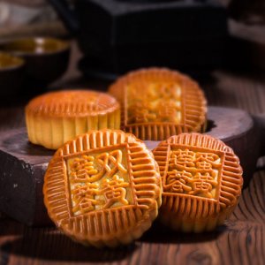 康福双黄莲蓉月饼