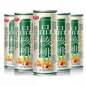 冀元一品核桃植物蛋白饮料陈列效果240ml
