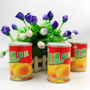 品质砀山黄桃罐头