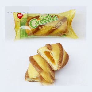 人行道卡布奇卷蛋糕香蕉味