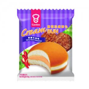 嘉顿香辣牛肉味奶油夹心面包