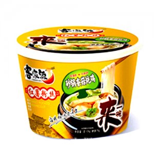 客家源桶装红薯方便粉丝（砂锅香菇)