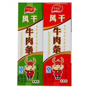 朱志远风干牛肉条香辣味 辣条 休闲食品