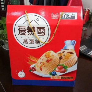 迎奉好吃点爱慕雪蒸蛋糕礼盒