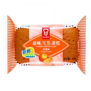 嘉顿橙味雪芳蛋糕