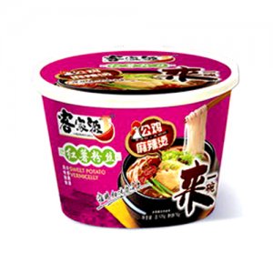 客家源桶装红薯方便粉丝（烧公鸡麻)