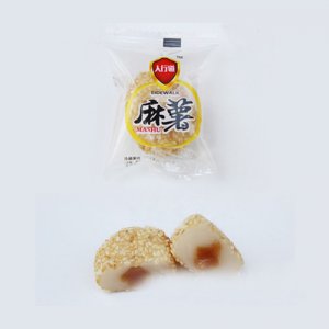 人行道麻薯芝麻花生味