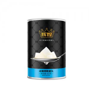 辉煌罐头冰糖椰果罐头
