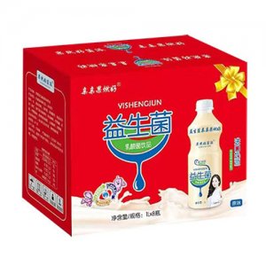 亲亲果然好益生菌乳酸菌饮品1L×8瓶