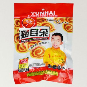 云海休闲食品猫耳朵26g