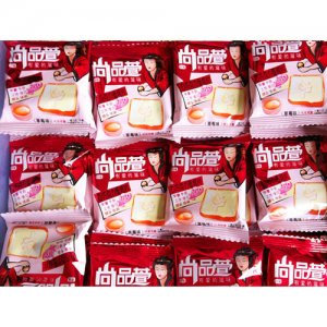 尚品萱白巧克力蛋糕片-草莓味