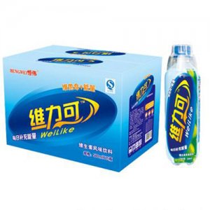 恒伟维力可维生素饮料蓝500mlX15