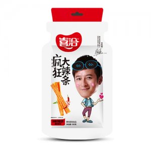 喜洽疯狂大辣条香辣味106g