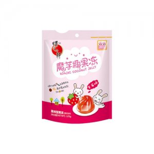 蜡笔小新魔芋椰果冻125g（草莓味）