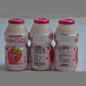 伊唯乐咕噜仔草莓味100ml乳酸菌饮品