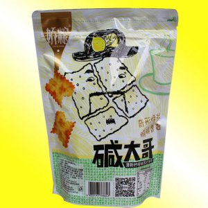 娇梁清新柠檬味苏打饼干