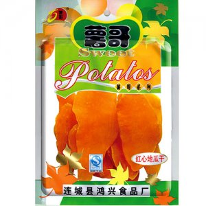 薯哥红心薯干片130g