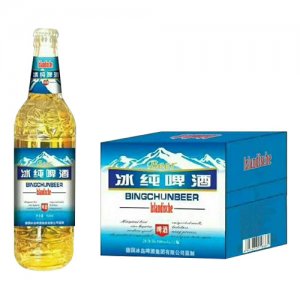 冰岛冰纯啤酒500mlx12瓶