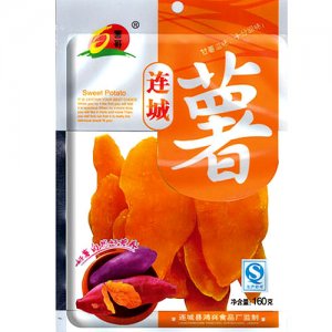 薯哥红心薯干片160g