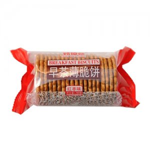 精佰畅早茶薄脆饼红枣味50g