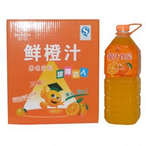 恒伟鲜橙汁2000ML