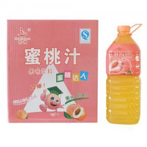 恒伟鲜桃汁2000ML