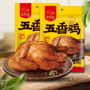 乡盛五香鸡450g