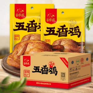 乡盛五香鸡450g6只