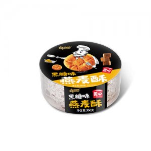 尚品萱黑糖味燕麦酥360g