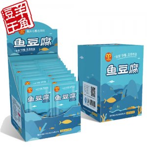 羊角豆干鱼豆腐盒装25gx20袋