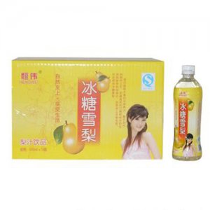 恒伟冰糖雪梨500ml×15瓶