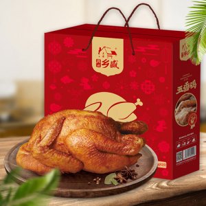 乡盛五香鸡礼盒