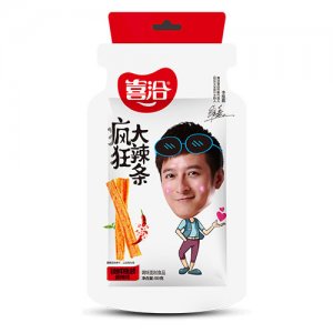 喜洽疯狂大辣条香辣味69g