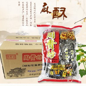 周贵坊黑芝麻酥原味4250g
