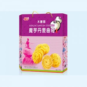 溢嘉亲魔芋丹麦曲奇饼干