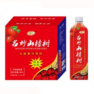 名妙山楂树山楂果汁饮料1.25L