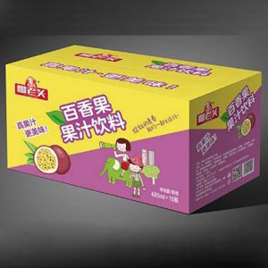 椰老头百香果果汁饮料480mlx15瓶