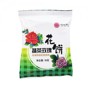 悍铭抹茶玫瑰花饼50g