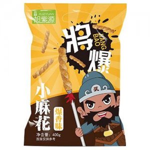 旭紫源小麻花爆香味休闲食品400g