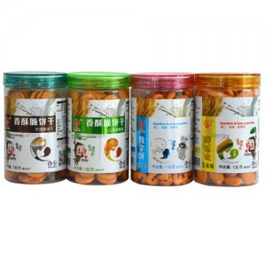 港仁香酥脆饼干桶装