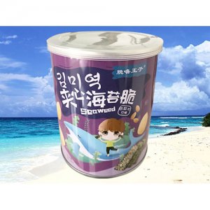 脆嘻王子夹心海苔脆巴旦木口味